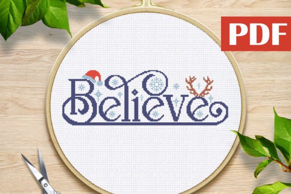 Believe Cross Stitch Pattern PDF Review