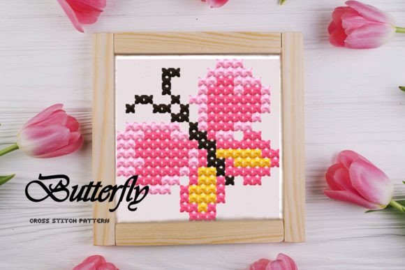 Butterfly. Cross Stitch Pattern: A Charming Addition