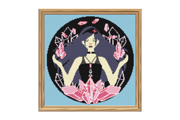 Crystal Witch Cross Stitch Pattern Review