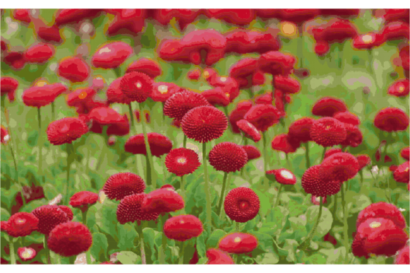 Review: Counted Cross Stitch Pattern-Flowers 130