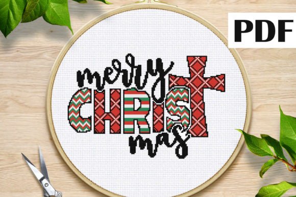 Review: Merry Christmas Cross Stitch Pattern PDF