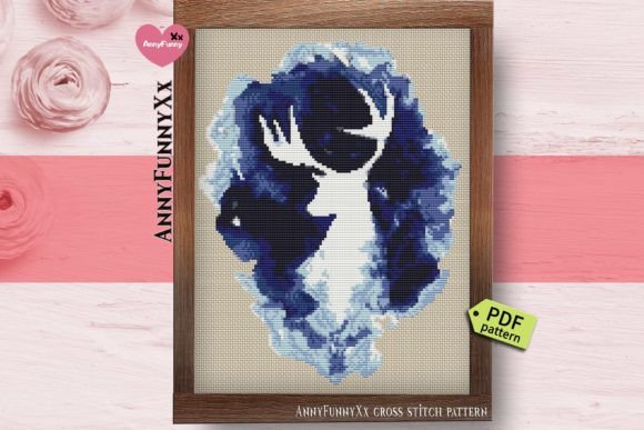 Review: Silhouette Deer Cross Stitch Pattern