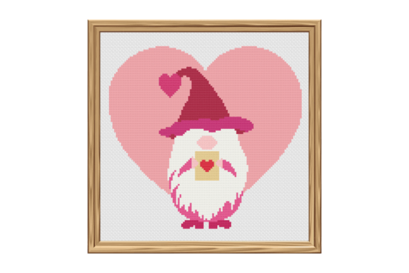 Valentine's Day Gnome: A Charming Design